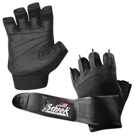 Schiek Sports Schiek Sports H-540PS-M Pink Womens Gel Lifting Gloves with Wrist Wraps - S-M H-540PS/M